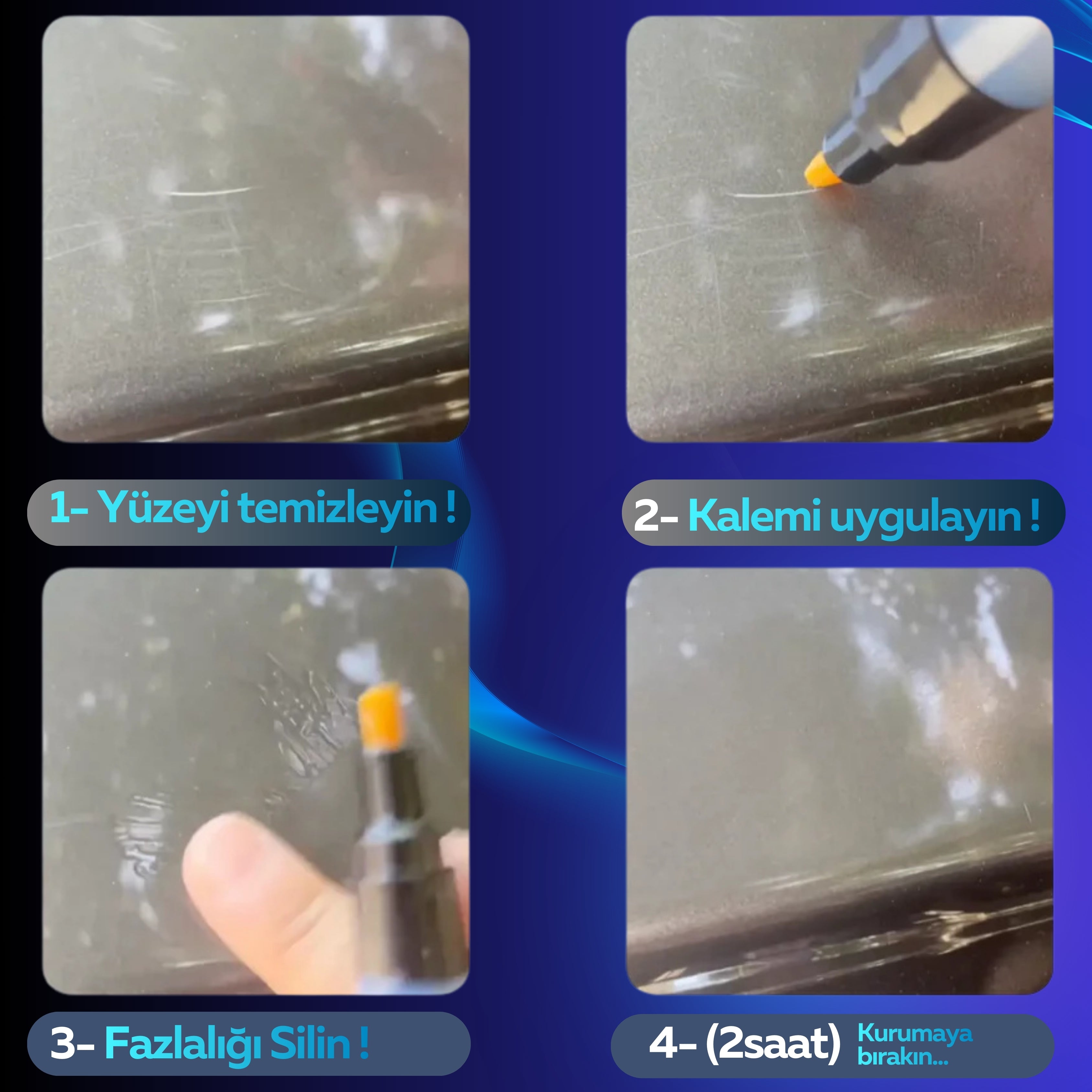 ALLCARS™ Araç Rötuş Kalemi